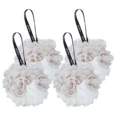 S&Q 雙色沐浴球, 深紅色, 4個, 1入