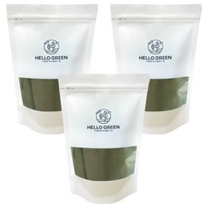 헬로우그린 쑥분말 고운쑥가루, 400g, 1개입, 3개
