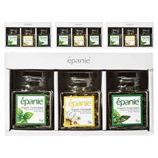 에빠니 유기농 미니 3종 허브차 세트, 캐모마일 5g  + 페퍼민트 8g + 레몬밤 6g, 4세트