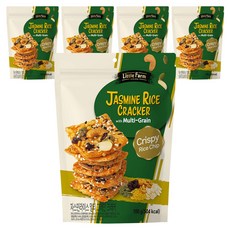 多穀物茉莉香米脆餅, 5包, 100g