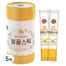 濟州野生花蜜禮盒 7號 30條入, 360g, 5盒