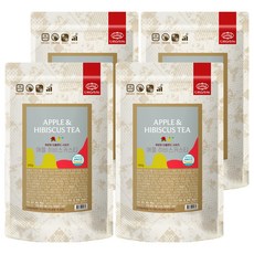 까로망 애플 히비스커스티 파우더, 500g, 4개, 1개입