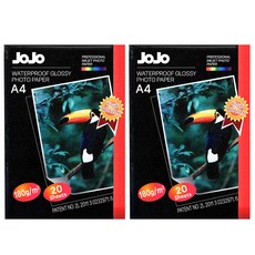 JOJO 亮面相片紙 180g, A4, 40張