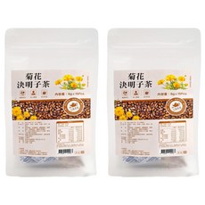 仁濟中藥 菊花決明子茶 3C守護茶 養顏美容 含枸杞 胎菊 牛蒡 桂花 金銀花, 6.7g, 15包, 2袋