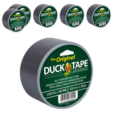 DUCK TAPE 經典灰色 48 mm x 9 m, 6個