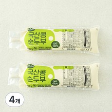 맑은물에 참 좋은 국산콩 100% 순두부, 400g, 4개