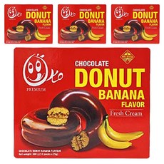 뉴트리오코 초콜릿 바나나맛 도넛 12p, 300g, 4개