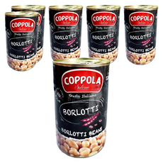 COPPOLA 柯波拉 義大利天然紅點豆, 400g, 6罐