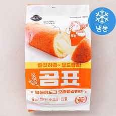 올반 곰표 밀눈핫도그 모짜렐라치즈 (냉동), 80g, 5개입, 1개