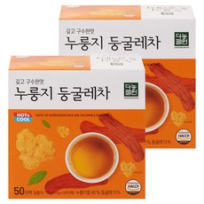 다농원 누룽지 둥굴레차, 1.5g, 50개입, 2개