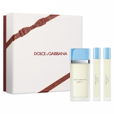 Dolce&Gabbana 淺藍女性淡香水 紅絲絨禮盒, 1組