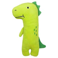 半島良品 汽車安全帶抱枕靠枕, 1個, 綠恐龍