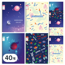 영아트 3-6일기 스프링노트, 랜덤 발송, 40개