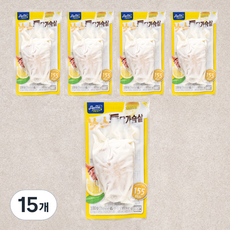 맛있닭 프레시 소스 통 닭가슴살 레몬크림, 100g, 1개입, 15개