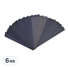 Jongwon 砂磨砂紙19件組, 6套