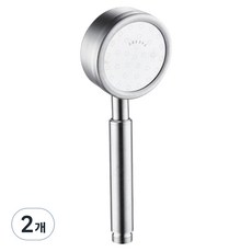 데이리듬 스텐304 고압 샤워기, 2개, 실버