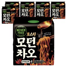 풀무원 로스팅 모던차오 갈릭볶음면 110.6g, 24개