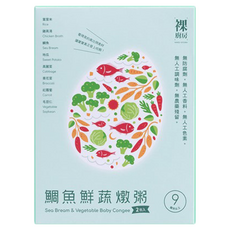 裸廚房 大寶寶粥 9~24個月適用, 鯛魚鮮蔬, 320g, 25盒