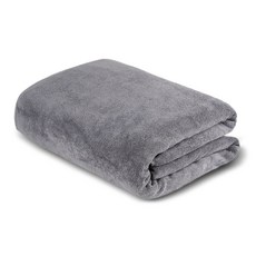 Saenghwalgongsik 超細纖維汽車清潔毛巾 L號, 灰色, 1個