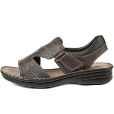 Hush Puppies 男款魔鬼氈車縫舒適涼鞋 3MM01