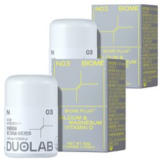 듀오랩 어골칼슘 마그네슘 비타민D 60g, 60정, 2개