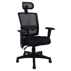 收納王妃 台製 收手透氣辦公椅 EL-02 黑色