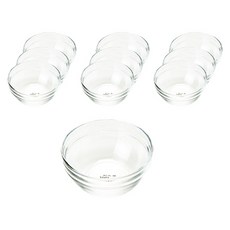 玻璃碗 S號, 單色, 10個