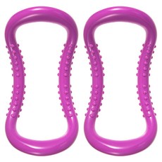 코멧 스포츠 요가링 하드타입 2p, 퍼플, 2개