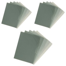 sewoose A4 漸層 L型文件夾, 米綠色, 15個