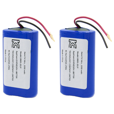컴스 18650 리튬 이온 충전지 보호회로 내장형 UB870 2200mAh, 1개입, 2개