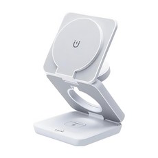 E-books B98 22W 三合一支架摺疊磁吸快充無線充電器組，台灣製造，BSMI&NCC認證，7大安全保護, E-PCB269, 1組