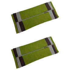 Sarang Yegam 拼布型韓國產色染枕頭套, 淺綠色, 2個