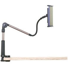 넥스트유 핸즈프리 관절형 스마트폰 태블릿 거치대 NEXT-MOH3373T, 블랙, 1개