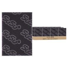 SUSU 舒舒 不銹鋼頑垢專用鋼絨菜瓜布, 60片, 1包