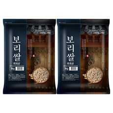 오리지널그레인 미국산 보리쌀, 3kg, 2개