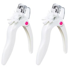 Funny Nail 長度調節美甲片剪, 2個, 混合顏色(KN-A4117)