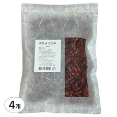 foodi 베트남 건고추, 4개, 200g