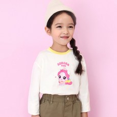 프리미에팜 여아용 캐치 티니핑 9부 긴팔 티셔츠
