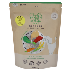 Puffy Paw 派特芙德 成齡犬 低溫慢烘健康糧, 雞肉薏仁佐鮮蔬, 300g, 1袋