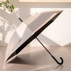 CARPEDIEM 65 大型 UV防紫外線 遮光 彎柄 自動 長柄傘 079