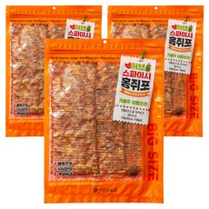 hongjupo 香草辣味鱗魨魚乾, 280g, 3包