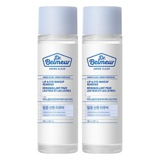 더페이스샵 닥터벨머 아미노클리어 립 앤 아이 메이크업 리무버, 150ml, 2개