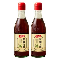 廣川海苔 純正紫蘇油, 350ml, 2個