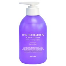 Beudiani 清爽沐浴露草本味, 450ml, 1入