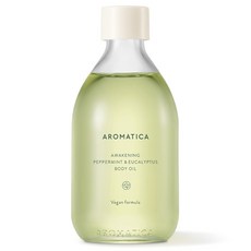 AROMATICA 身體潤膚油 薄荷&尤加利香, 100ml, 1瓶