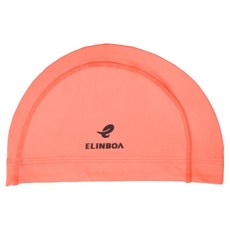 엘인보아 아동 주니어 수영모 ELP504, 오렌지핑크, 1개