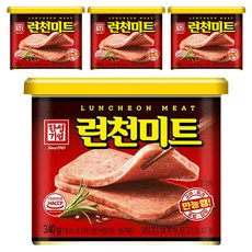 한성기업 런천 미트, 340g, 4개