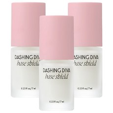 데싱디바 케어 베이스쉴드, 혼합색상, 7ml, 3개