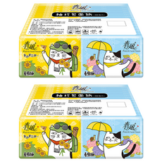 春風 春風貓袖珍包面紙 10抽, 30包, 2袋