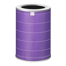 YEER醫悅芬芳 HEPA濾芯三合一 XM4 pro帶芯片 紫色抗菌除臭 空氣清淨機配件, 1個